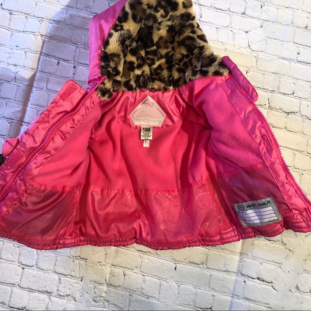Adorable Baby Girl's ZeroXposure Winter Coat 18M - Picture 3 of 13